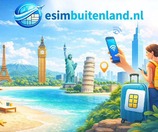 eSIM Buitenland – Goedkope data in het buitenland
