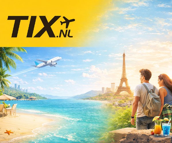 TIX.nl – Vliegtickets, hotels en huurauto's