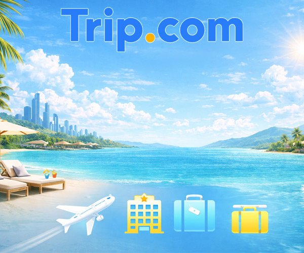 Trip.com – Vliegtickets, hotels en huurauto's